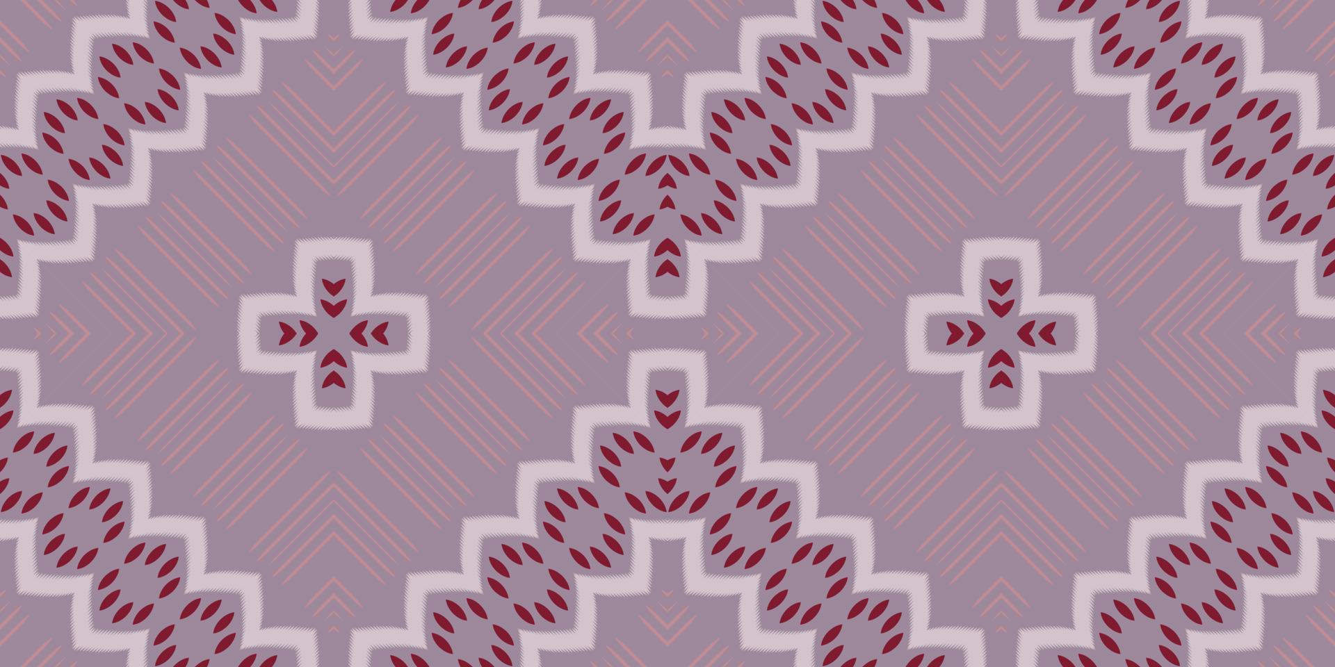 Batik-Textilmotiv Ikat-Hintergrund nahtloses Muster digitales Vektordesign für den Druck Saree Kurti Borneo Stoffrand Pinselsymbole Farbfelder stilvoll vektor