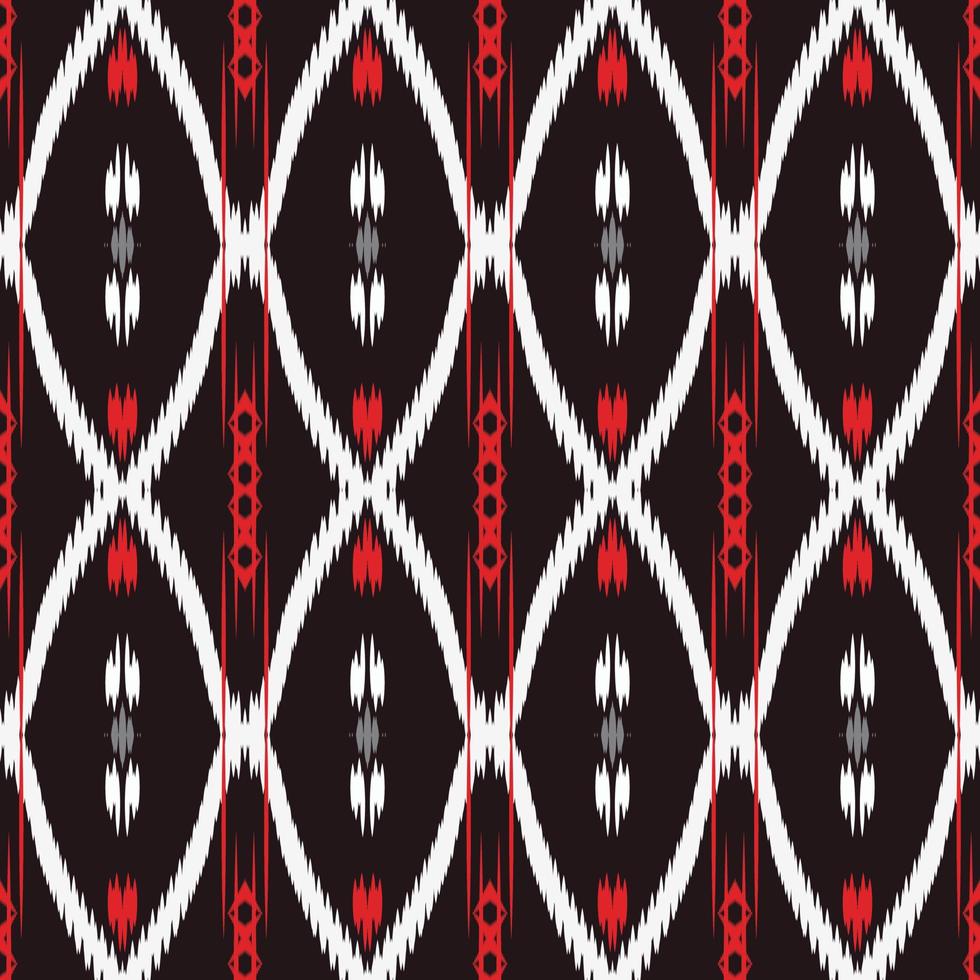 ikat Ränder stam- aztec sömlös mönster. etnisk geometrisk batik ikkat digital vektor textil- design för grafik tyg saree mughal borsta symbol strängar textur kurti kurtis kurtas