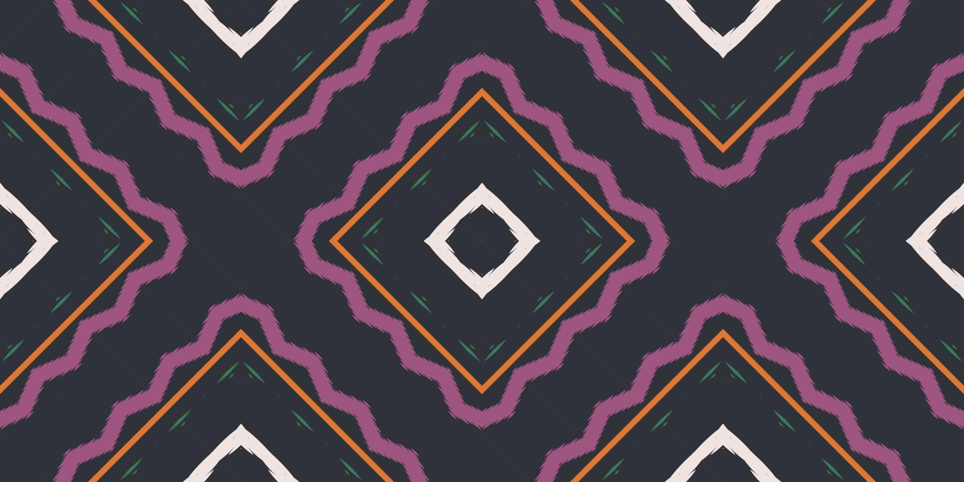 motiv ikat skriva ut batik textil- sömlös mönster digital vektor design för skriva ut saree kurti borneo tyg gräns borsta symboler färgrutor designer