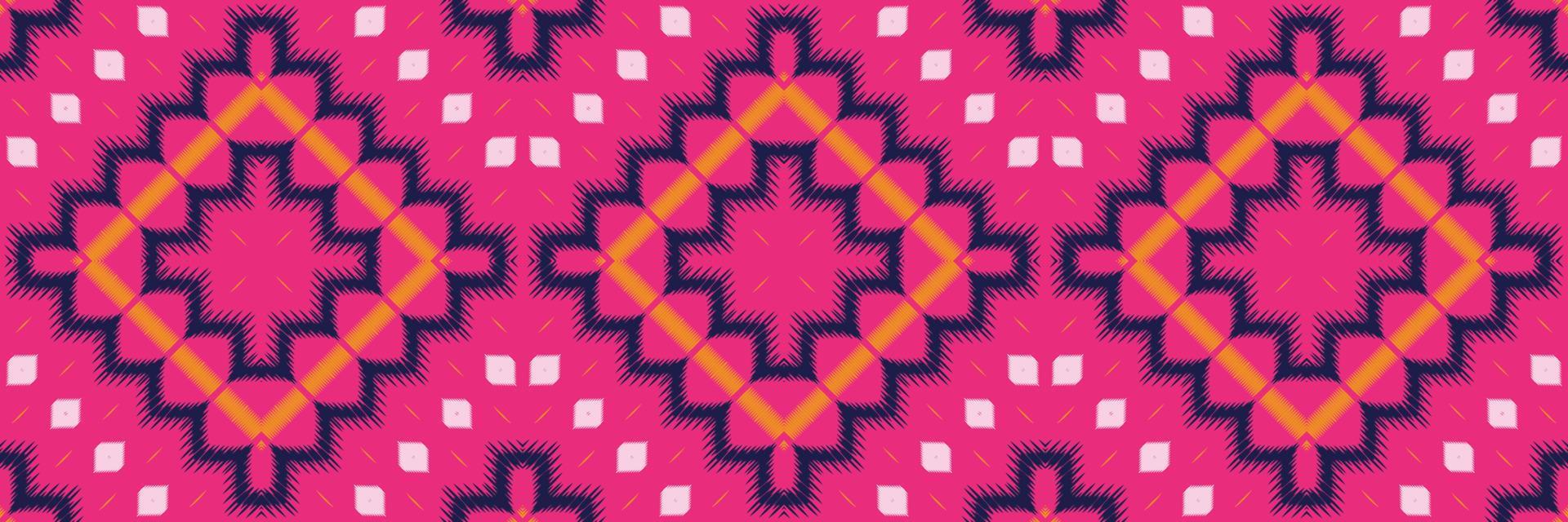 batik textil- motiv ikat sömlös mönster digital vektor design för skriva ut saree kurti borneo tyg gräns borsta symboler färgrutor designer