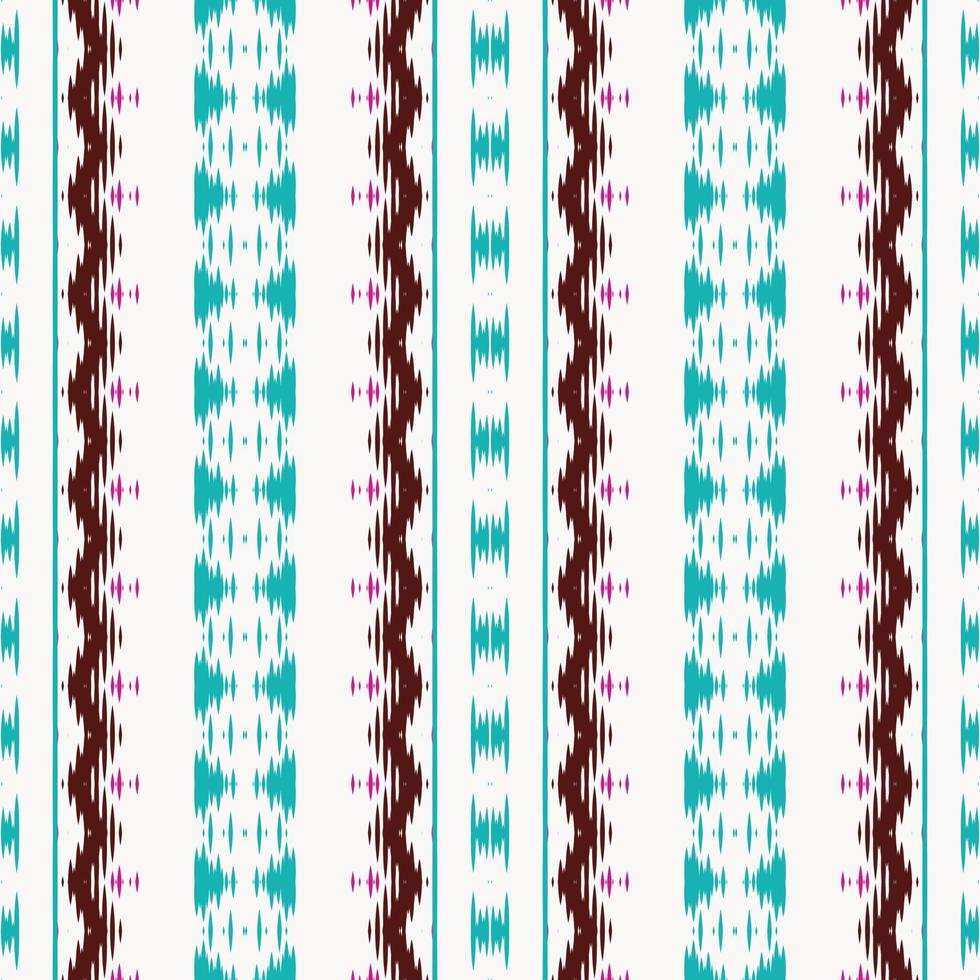 ikkat oder ikat diamant batik textil nahtloses muster digitales vektordesign für druck saree kurti borneo stoff rand pinsel symbole muster baumwolle vektor