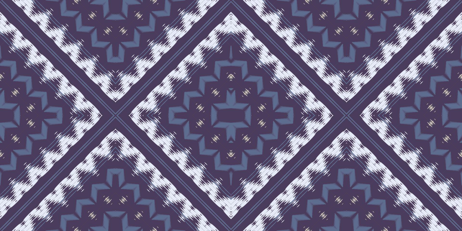 ikkat oder ikat vector batik textil nahtloses muster digitales vektordesign für druck saree kurti borneo stoff grenze pinsel symbole muster baumwolle