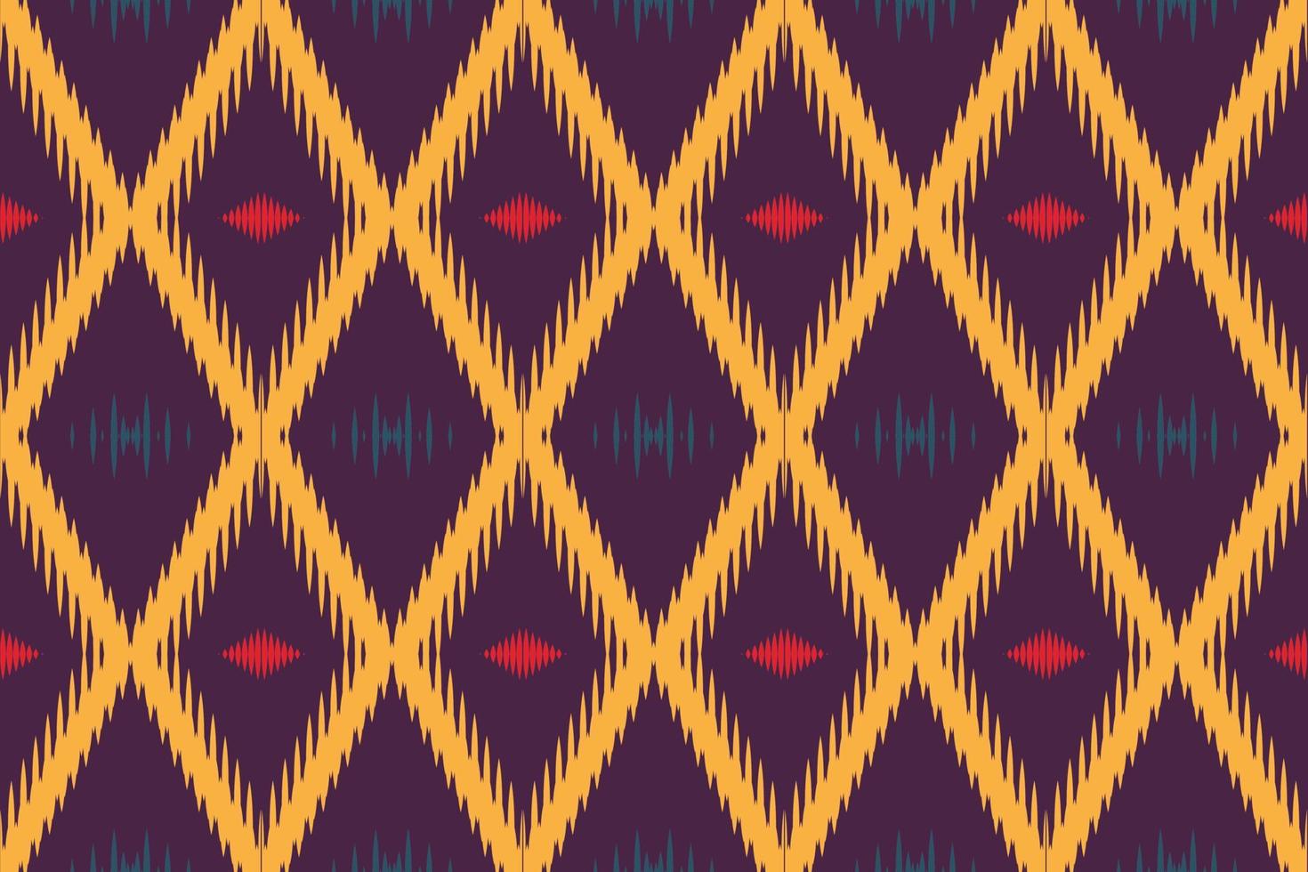 ikat grafik stam- afrika sömlös mönster. etnisk geometrisk batik ikkat digital vektor textil- design för grafik tyg saree mughal borsta symbol strängar textur kurti kurtis kurtas