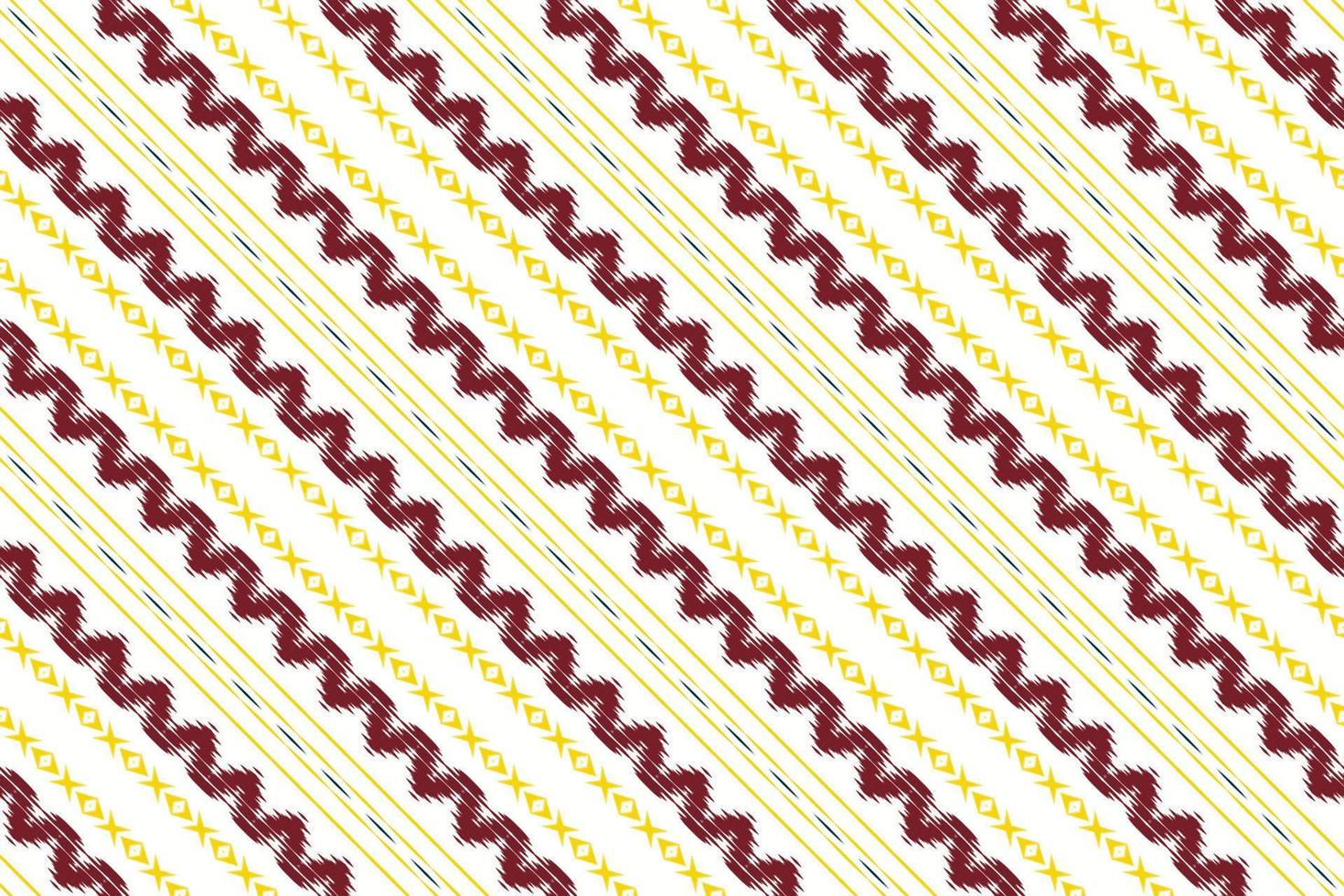 Batik Textil ethnische Ikat Chevron nahtloses Muster digitales Vektordesign für den Druck Saree Kurti Borneo Stoffrand Pinselsymbole Farbfelder Baumwolle vektor