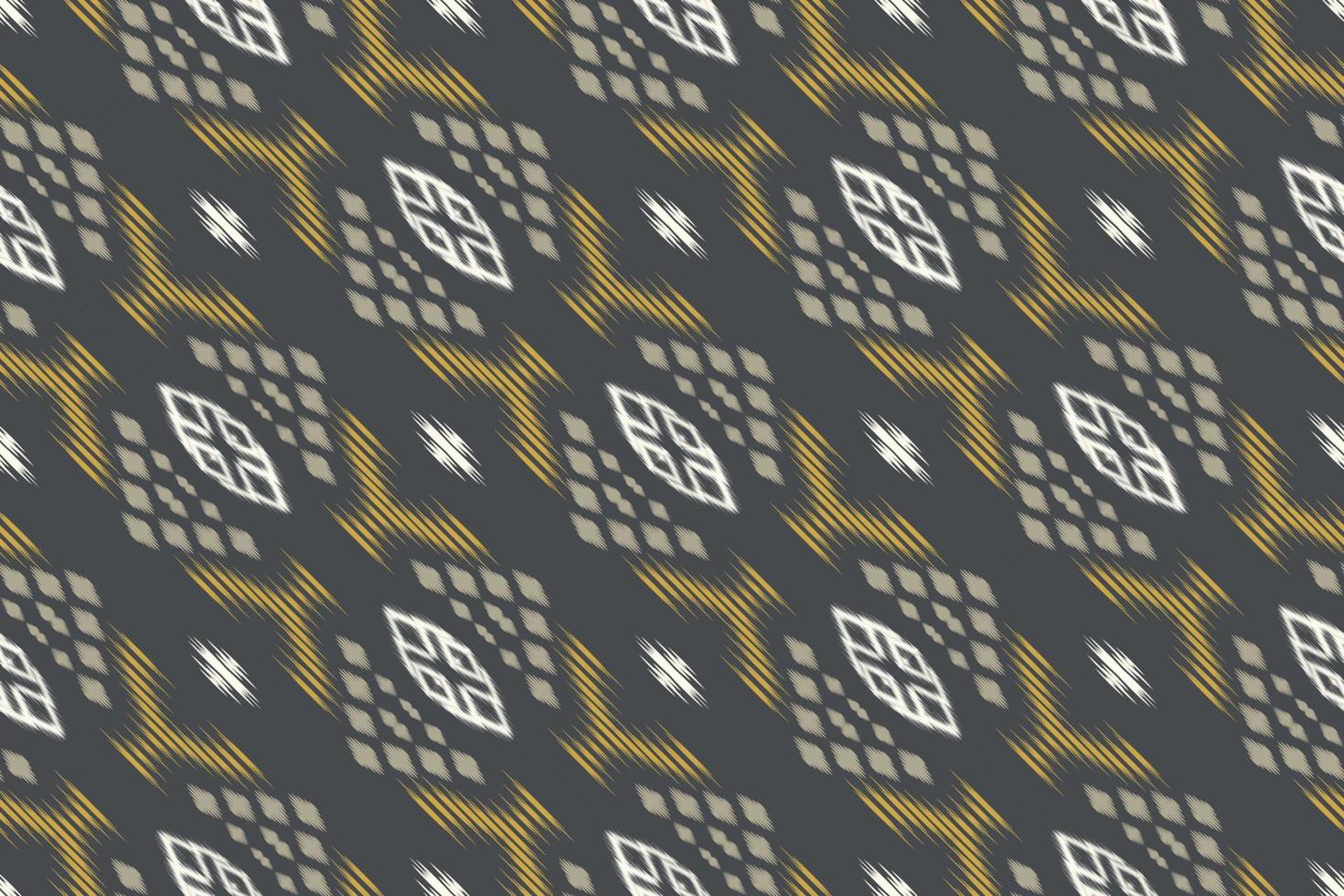 Batik-Textil Ikat oder Ikat florales nahtloses Muster digitales Vektordesign für den Druck Saree Kurti Borneo Stoffrand Pinsel Symbole Muster Baumwolle vektor