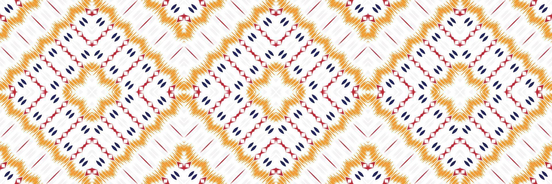 batik textil- ikat design sömlös mönster digital vektor design för skriva ut saree kurti borneo tyg gräns borsta symboler färgrutor bomull