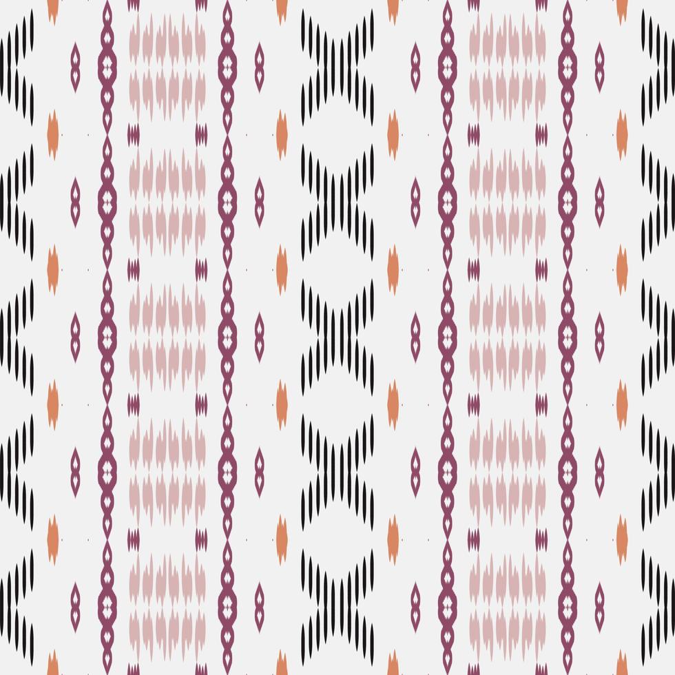 ikat damast- batik textil- sömlös mönster digital vektor design för skriva ut saree kurti borneo tyg gräns borsta symboler färgrutor bomull