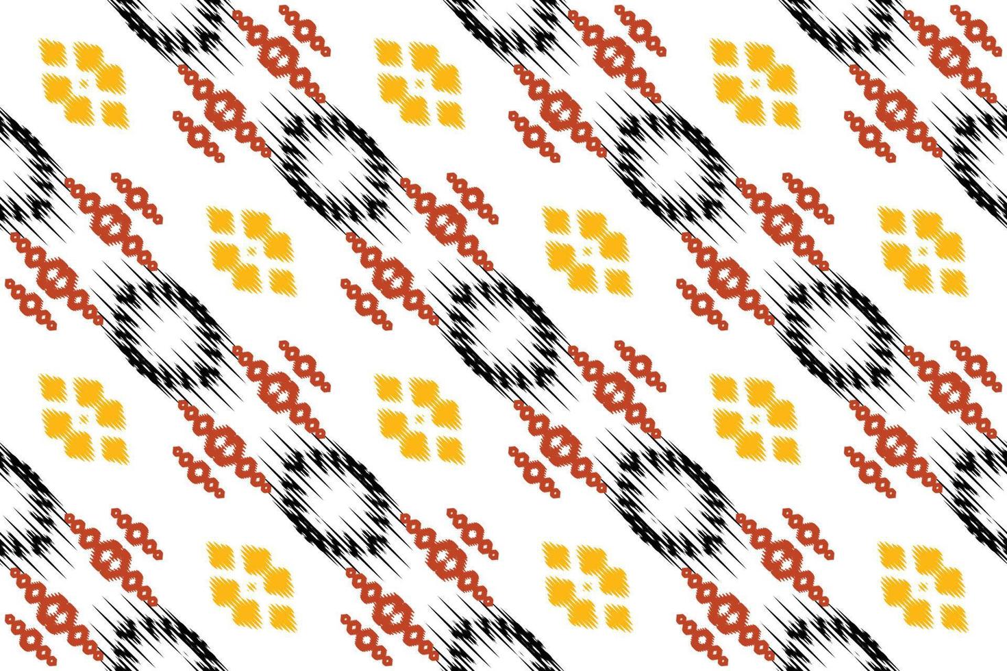 Batik-Textil ethnische Ikat-Streifen nahtloses Muster digitales Vektordesign für den Druck Saree Kurti Borneo Stoffrand Pinselsymbole Muster Partykleidung vektor