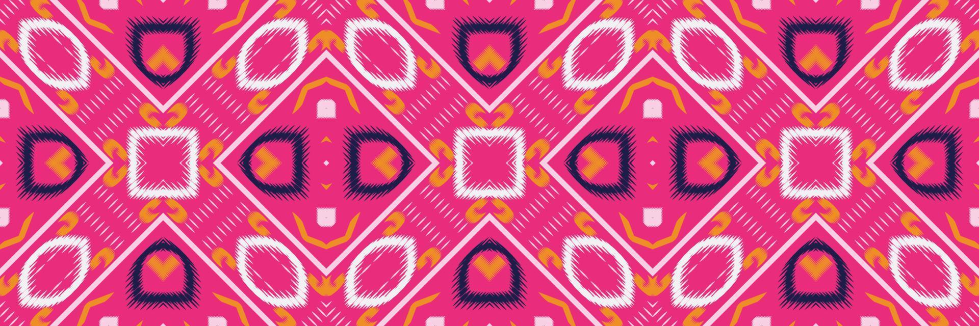 batik textil- etnisk ikat Ränder sömlös mönster digital vektor design för skriva ut saree kurti borneo tyg gräns borsta symboler färgrutor designer