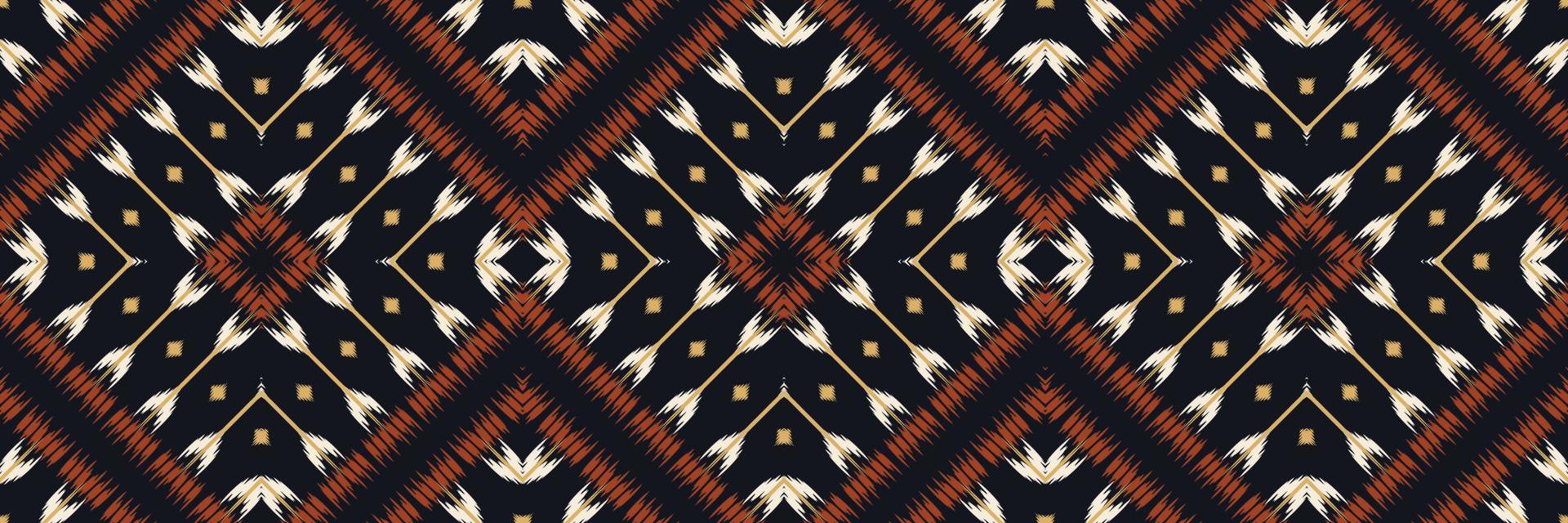 batik textil- ikat mönster sömlös mönster digital vektor design för skriva ut saree kurti borneo tyg gräns borsta symboler färgrutor fest ha på sig