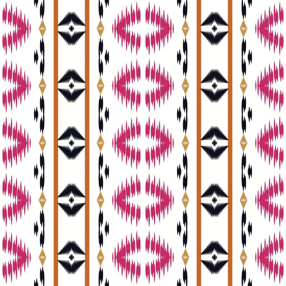 motiv ikat dreieck batik textil nahtloses muster digitales vektordesign für druck saree kurti borneo stoff grenze pinsel symbole muster designer vektor