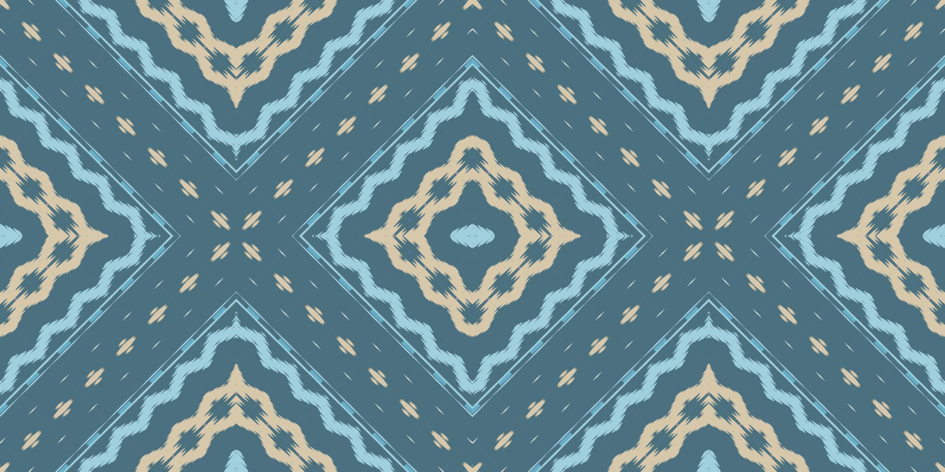 ikkat oder ikat streifen batik textil nahtloses muster digitales vektordesign für druck saree kurti borneo stoff grenze pinsel symbole muster designer vektor