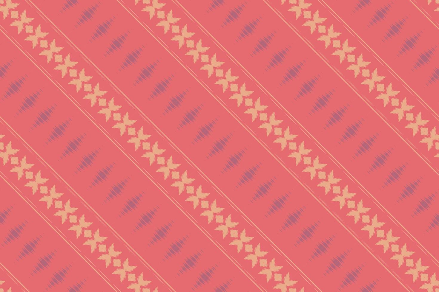 Batik-Textil ethnischer Ikat-Stoff nahtloses Muster digitales Vektordesign für den Druck Saree Kurti Borneo Stoffrand Pinselsymbole Muster Partykleidung vektor