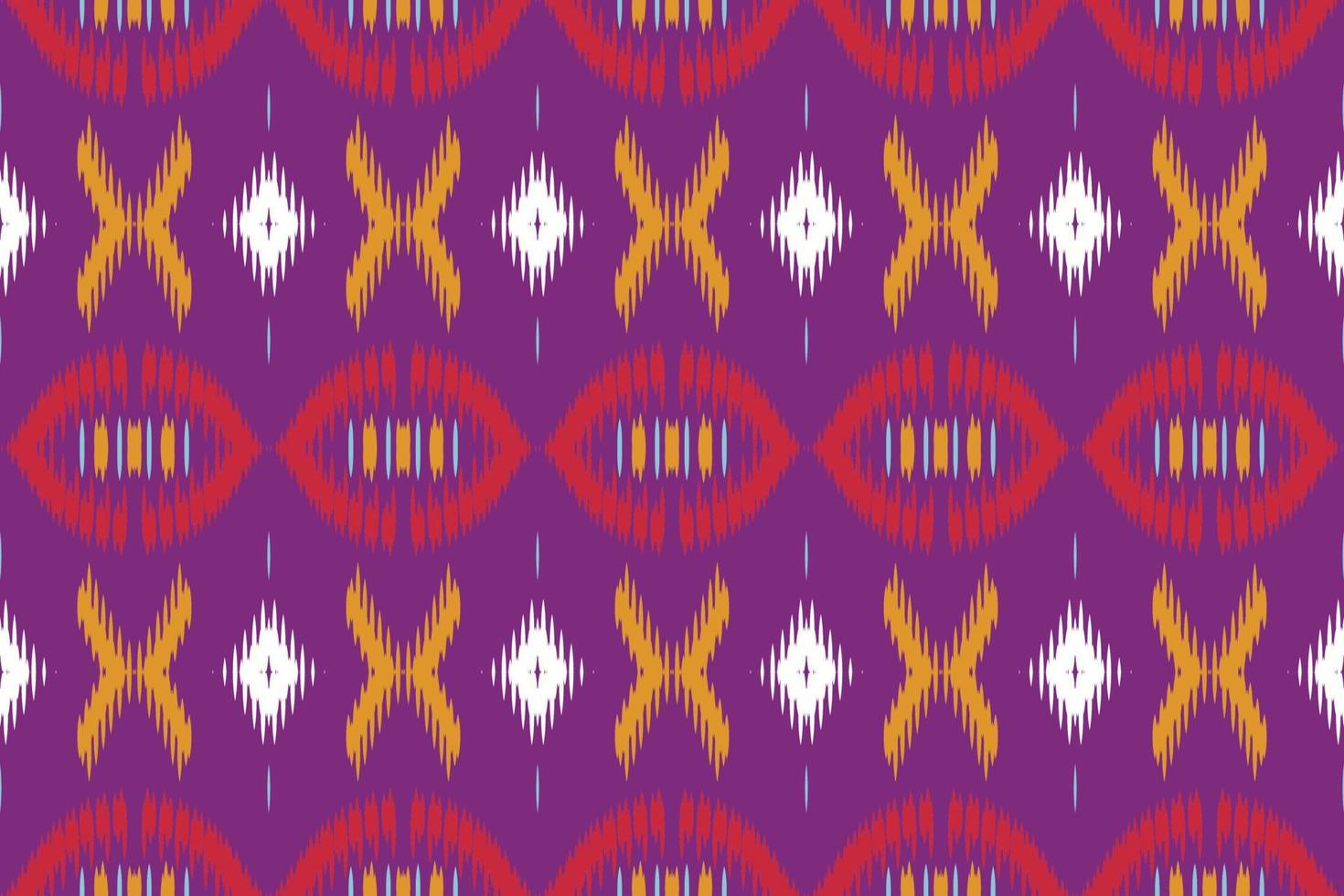 philippinischer ikat hintergrund stammesfarbe borneo skandinavisch batik böhmische textur digitales vektordesign für druck saree kurti stoffpinsel symbole muster vektor
