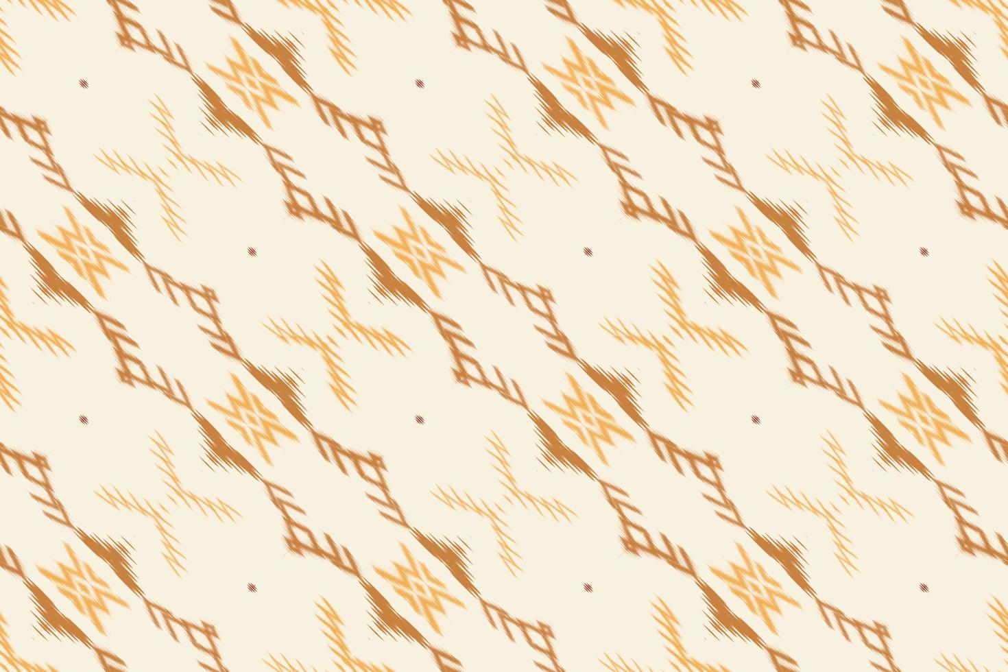 Batik Textil Ikat oder Ikat Damast nahtloses Muster digitales Vektordesign für Print Saree Kurti Borneo Stoffrand Pinselsymbole Musterdesigner vektor