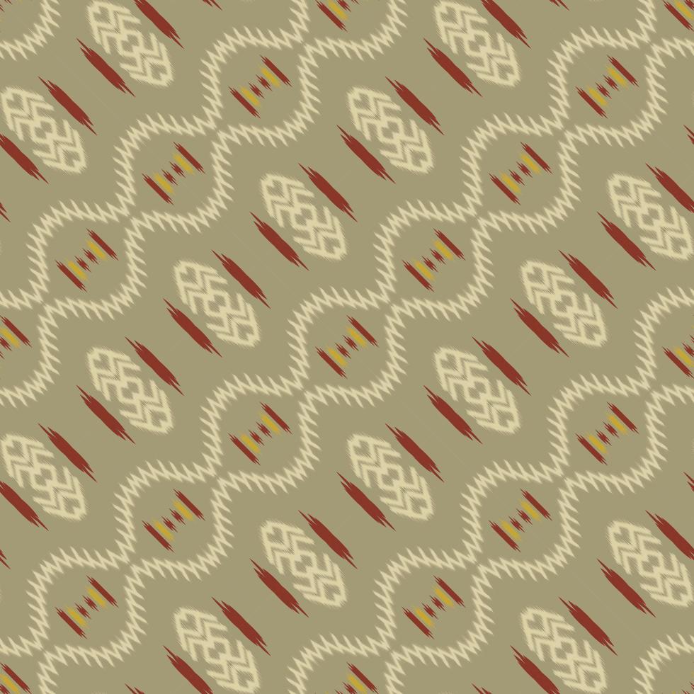 Batik-Textilmotiv Ikat-Design Nahtloses Muster digitales Vektordesign für den Druck Saree Kurti Borneo Stoffrand Pinselsymbole Musterdesigner vektor