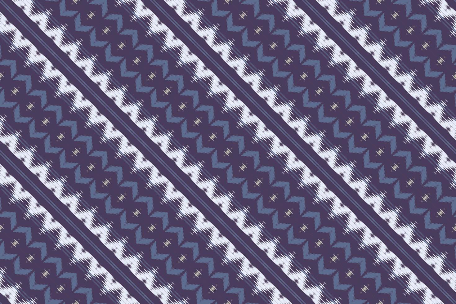 Batik-Textil ethnisches Ikat Aztec nahtloses Muster digitales Vektordesign für den Druck Saree Kurti Borneo Stoffrand Pinselsymbole Musterdesigner vektor
