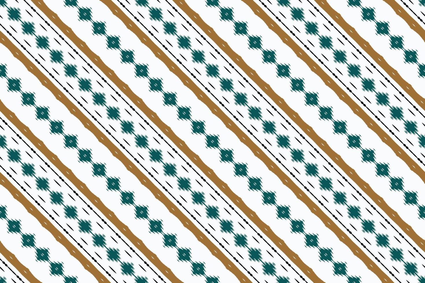 Batik Textil Ikat oder Ikat Textur nahtloses Muster digitales Vektordesign für den Druck Saree Kurti Borneo Stoffrand Pinsel Symbole Muster Baumwolle vektor