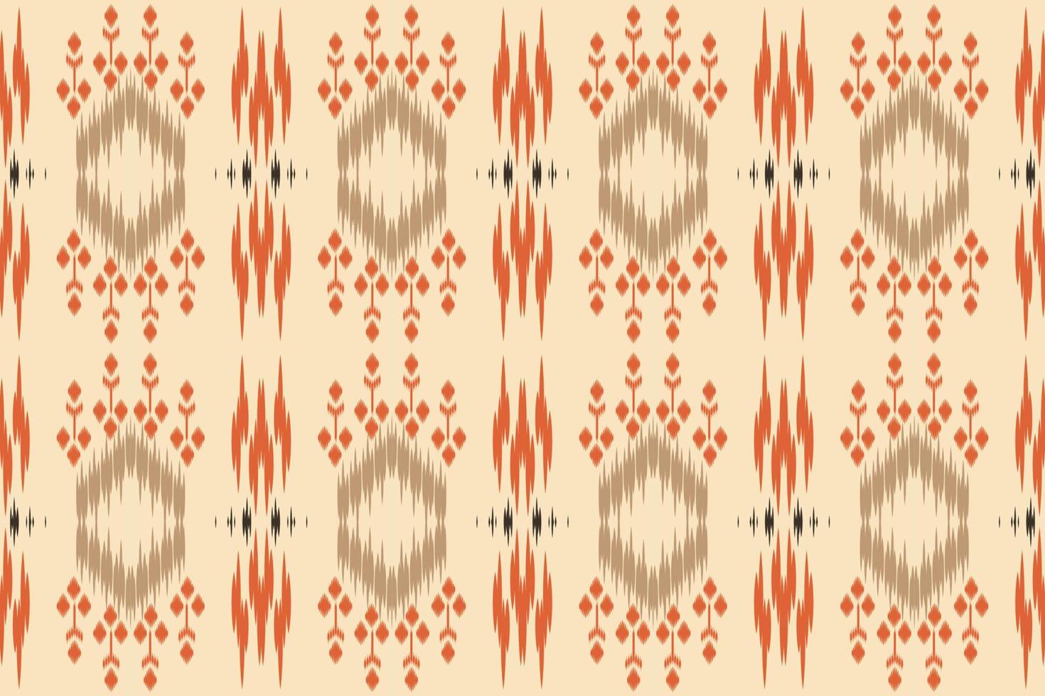 Ikat Stoff Stammesfarbe Borneo Skandinavisch Batik Böhmische Textur digitales Vektordesign für den Druck Saree Kurti Stoffpinsel Symbole Muster vektor