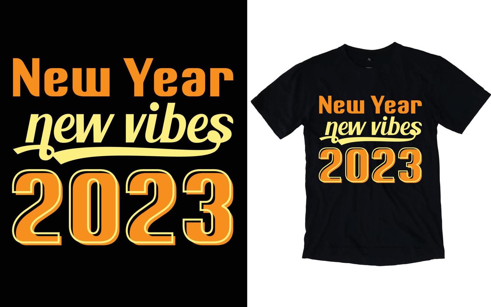 guten rutsch ins neue jahr-typografie-t-shirts vektor