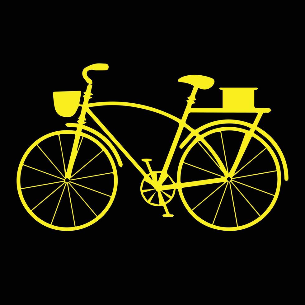 Fahrrad-Symbol. Fahrradrennen-Symbol. Flaches Symbol für Radrennen. Radfahrer Zeichen. Straßenradfahrer-Silhouette. Sport-Logo vektor