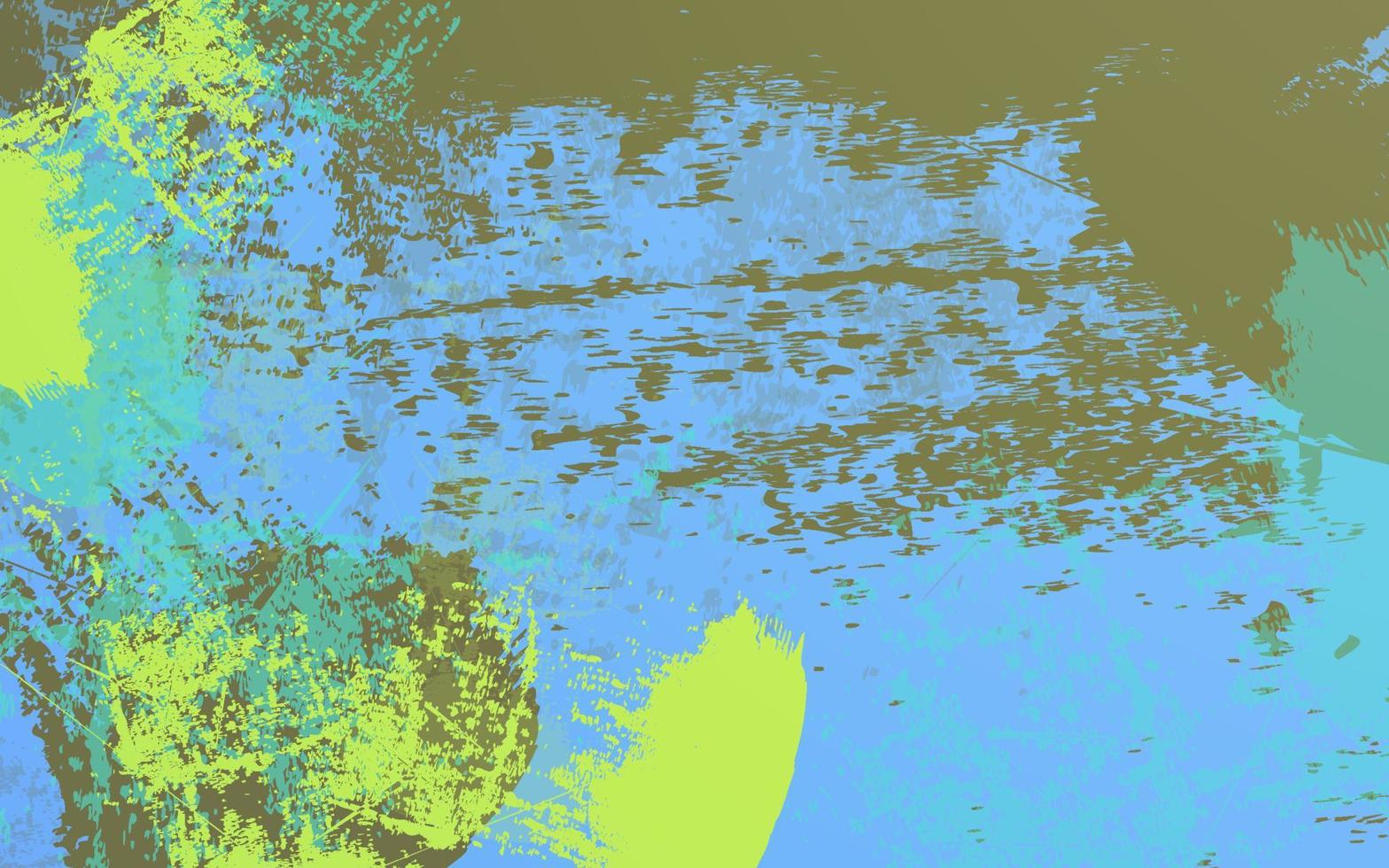 abstrakter Grunge-Textur-Pinsel mehrfarbiger Hintergrund vektor
