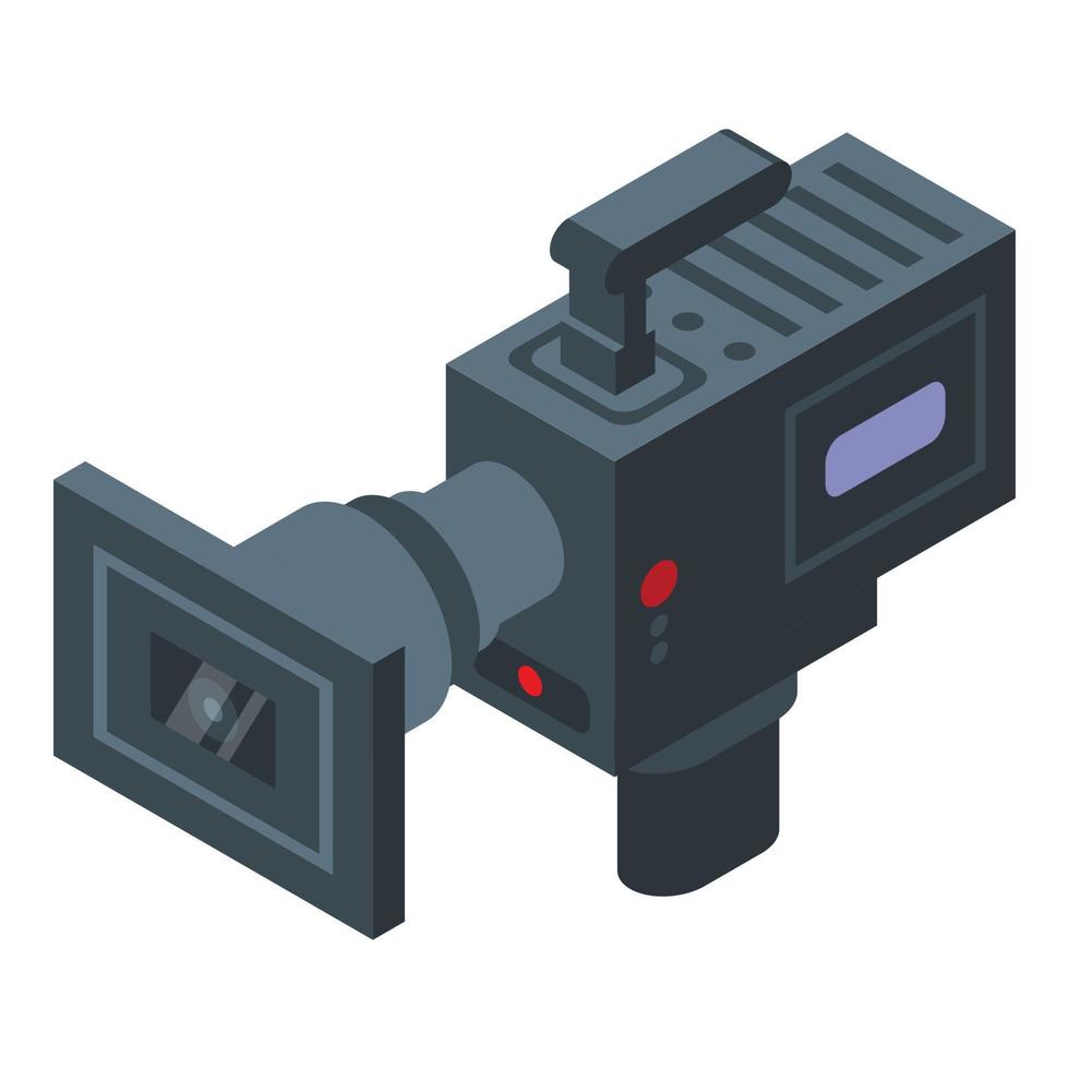 Kinokamera-Symbol, isometrischer Stil vektor