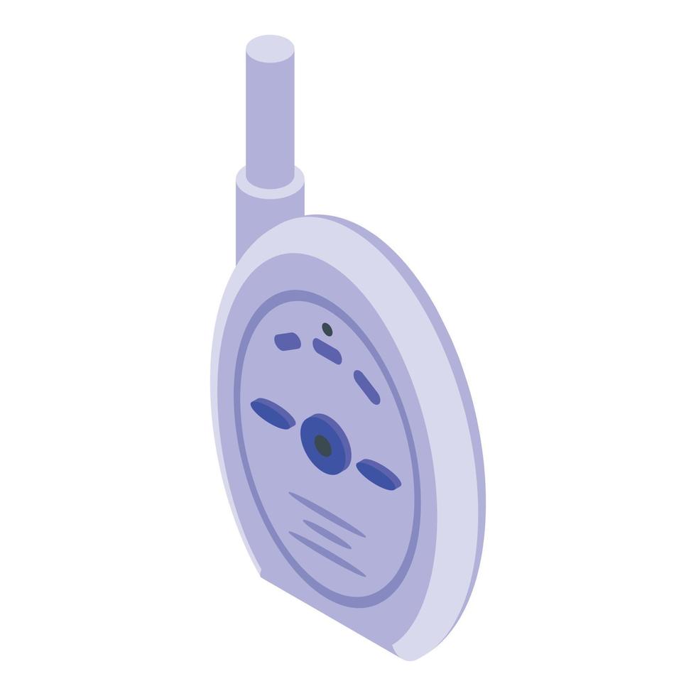 Kommunikations-Babyphone-Symbol, isometrischer Stil vektor