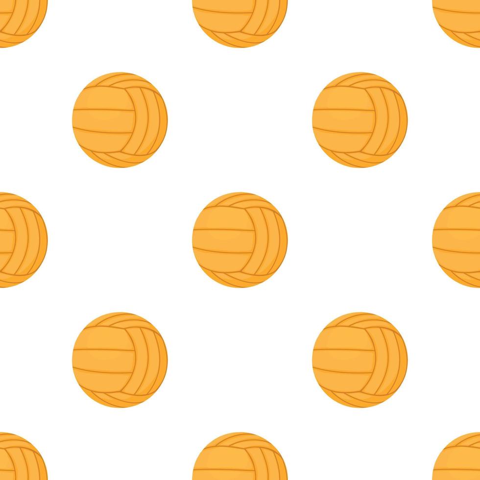 Volleyball-Ball-Muster nahtloser Vektor