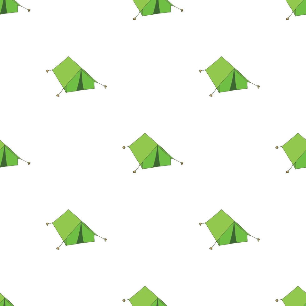 grön tält mönster sömlös vektor
