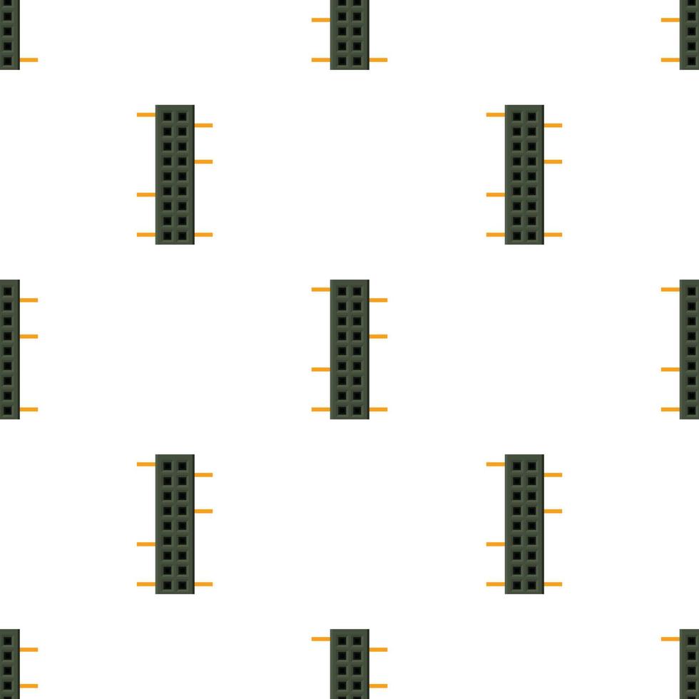 mikrochip mönster sömlös vektor
