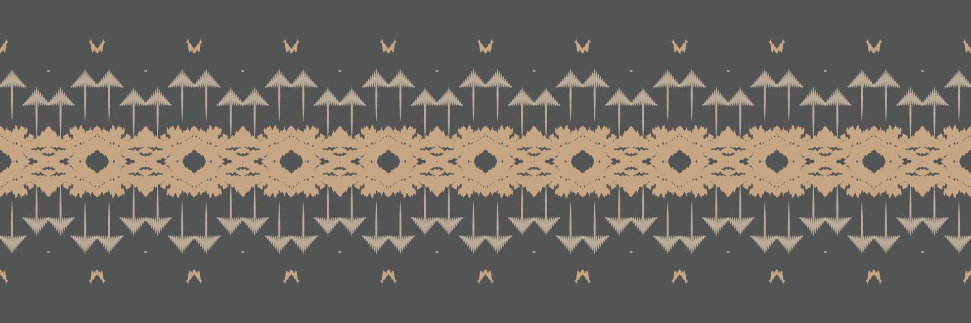 ikat-muster stammes-afrikanisches nahtloses muster. ethnische geometrische batik ikkat digitaler vektor textildesign für drucke stoff saree mughal pinsel symbol schwaden textur kurti kurtis kurtas