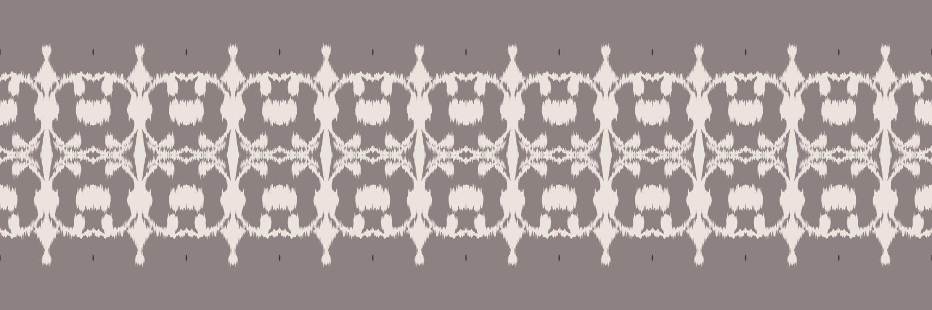 Batik-Textil-Ikat-Drucke nahtloses Muster digitales Vektordesign für den Druck Saree Kurti Borneo Stoffrand Pinselsymbole Musterdesigner vektor