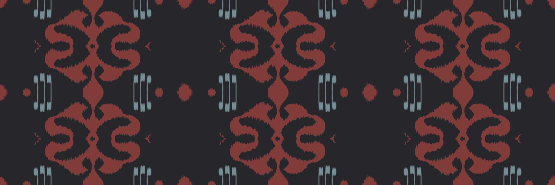 Batik-Textil ethnisches Ikat aztekisches nahtloses Muster digitales Vektordesign für Druck Saree Kurti Borneo Stoffrand Pinselsymbole Muster Partykleidung vektor