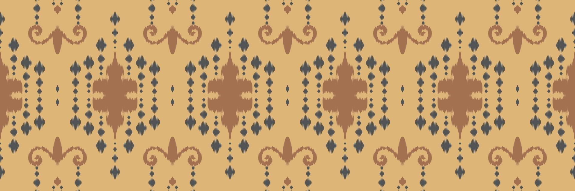 Batik-Textil ethnischer Ikat-Hintergrund nahtloses Muster digitales Vektordesign für den Druck Saree Kurti Borneo Stoffrand Pinselsymbole Muster Partykleidung vektor