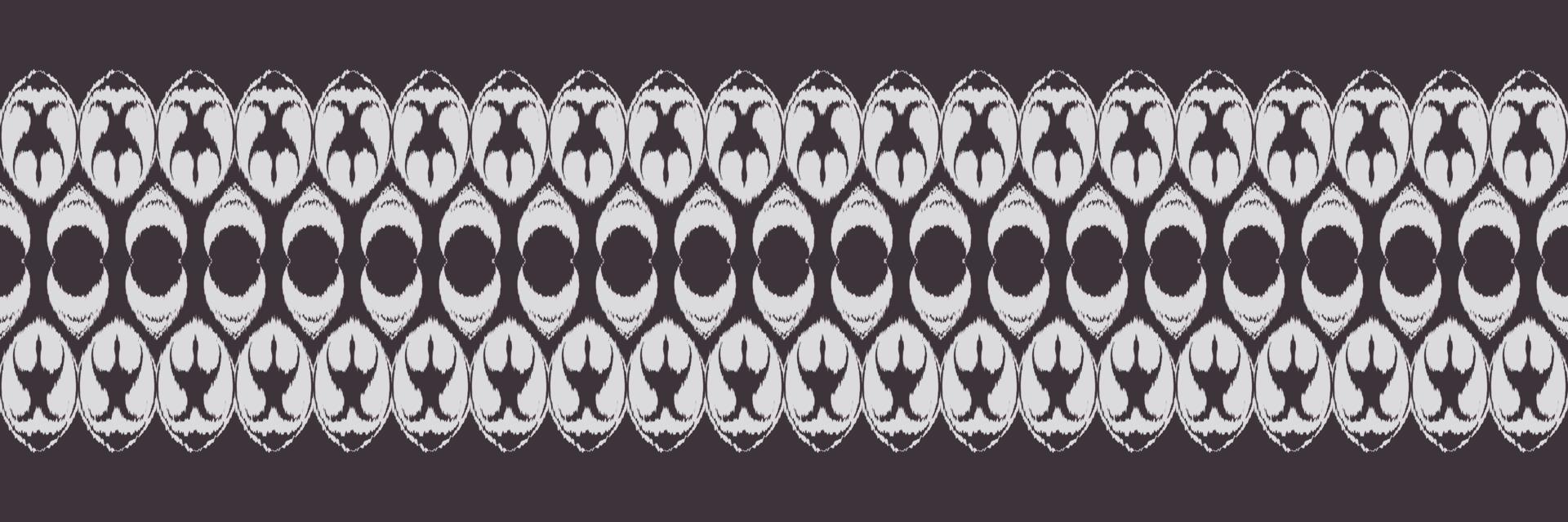 Batik-Textil Ikat oder Ikat florales nahtloses Muster digitales Vektordesign für den Druck Saree Kurti Borneo Stoffrand Pinselsymbole Muster stilvoll vektor