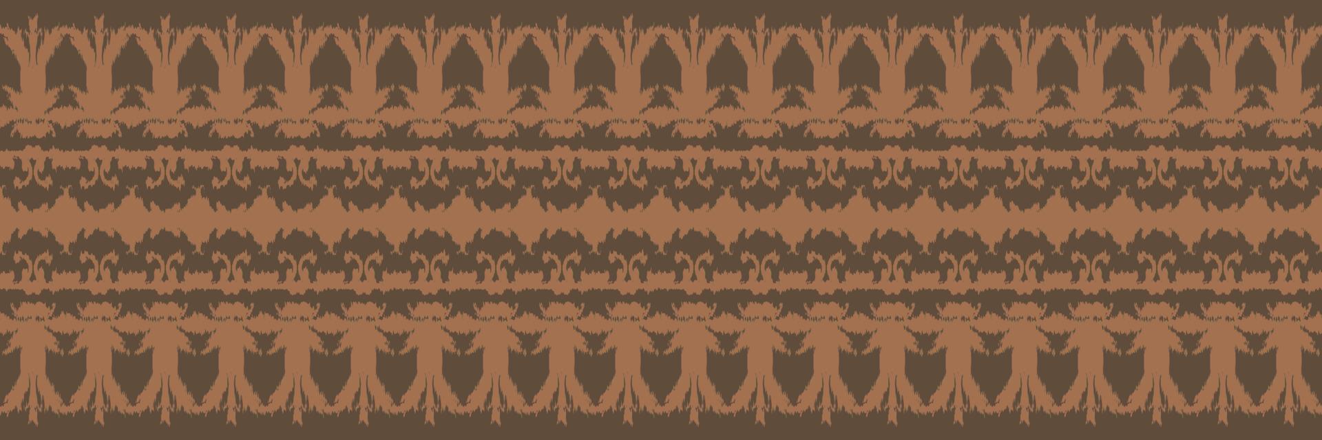 Batik-Textil-Ikat oder Ikat-Diamant-nahtloses Muster, digitales Vektordesign für Druck, Saree, Kurti, Borneo, Stoffrand, Pinselsymbole, Musterdesigner vektor