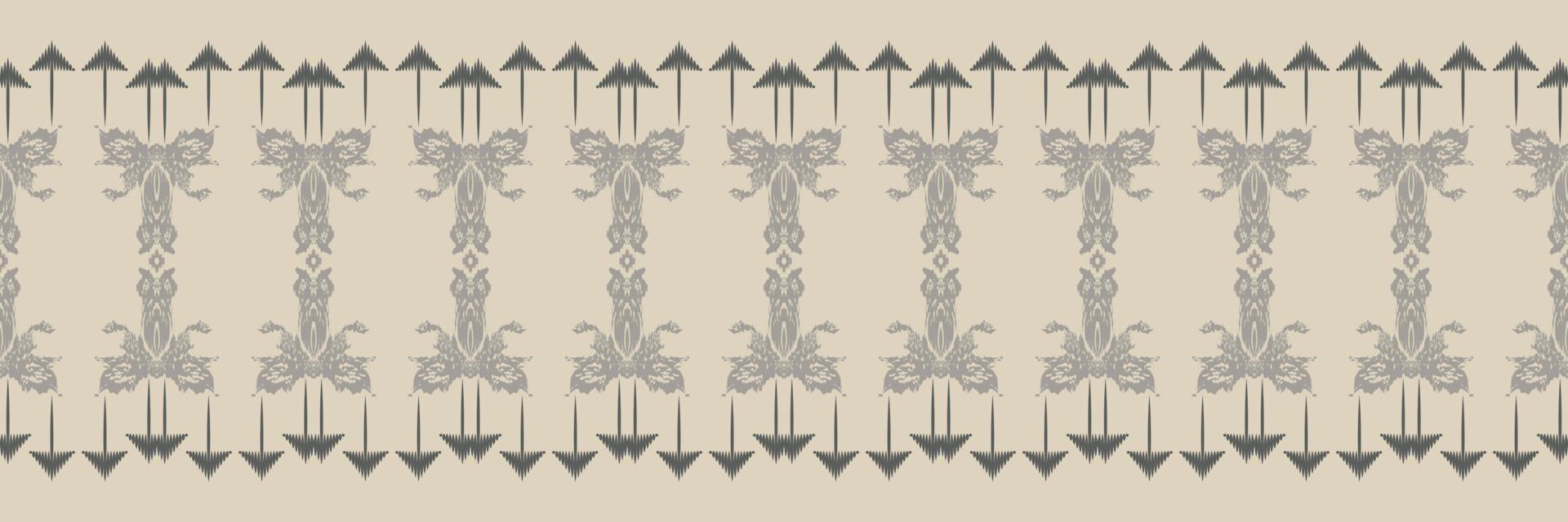 ikat sömlös mönster stam- afrika sömlös mönster. etnisk geometrisk ikkat batik digital vektor textil- design för grafik tyg saree mughal borsta symbol strängar textur kurti kurtis kurtas