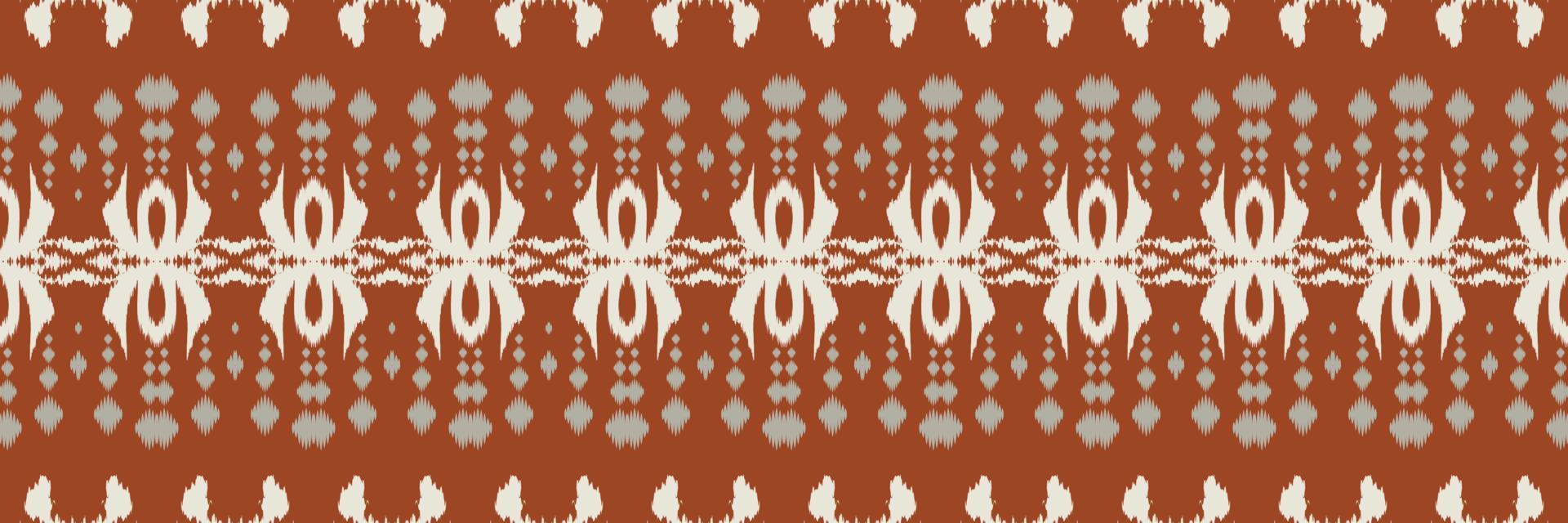 Ikat druckt Stammes-Chevron-nahtloses Muster. ethnische geometrische batik ikkat digitaler vektor textildesign für drucke stoff saree mughal pinsel symbol schwaden textur kurti kurtis kurtas
