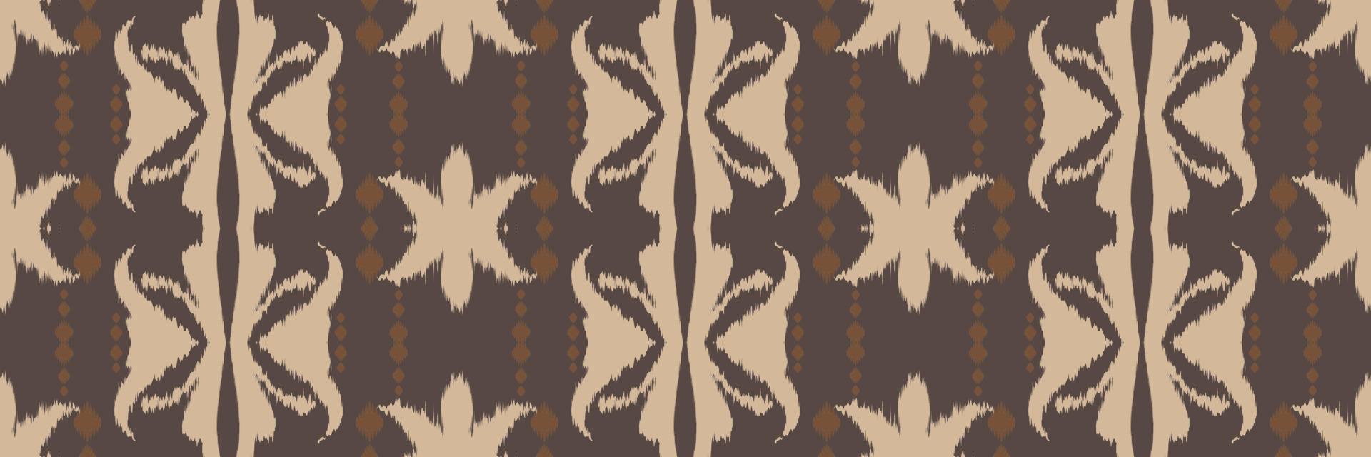 Batik-Textilmotiv Ikat-Streifen nahtloses Muster digitales Vektordesign für den Druck Saree Kurti Borneo Stoffrand Pinselsymbole Musterdesigner vektor