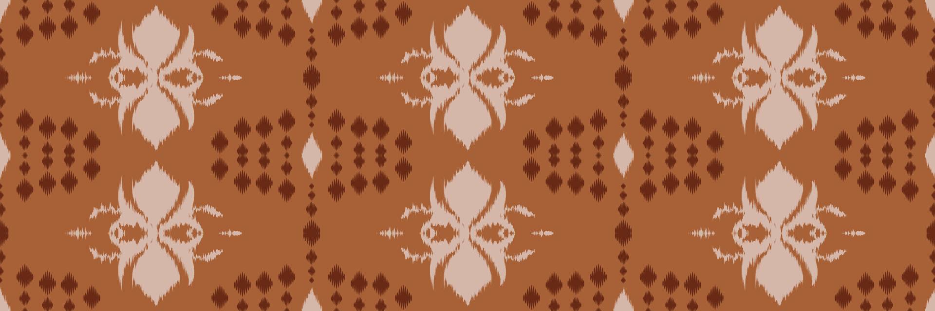 Batik-Textilmotiv Ikat-Textur nahtloses Muster digitales Vektordesign für den Druck Saree Kurti Borneo Stoffrand Pinselsymbole Musterdesigner vektor