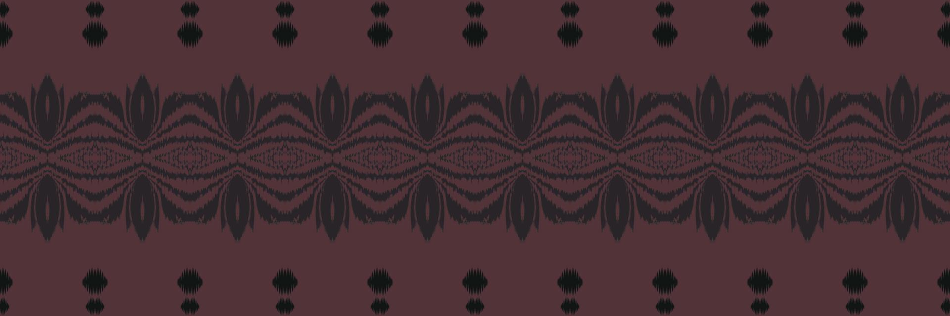 Ethno-Ikat-Streifen Batik Textil nahtloses Muster digitales Vektordesign für den Druck Saree Kurti Borneo Stoffrand Pinselsymbole Farbfelder Baumwolle vektor