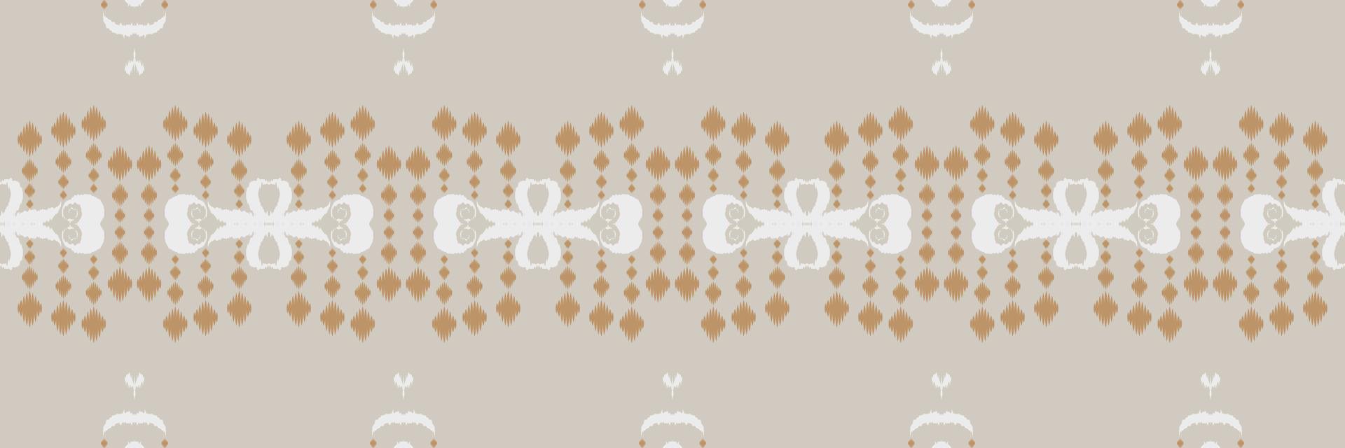 Batik-Textilmotiv Ikat Damast nahtloses Muster digitales Vektordesign für den Druck Saree Kurti Borneo Stoffrand Pinselsymbole Muster Partykleidung vektor