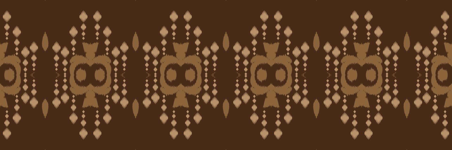 ikat design batik textil nahtloses muster digitales vektordesign für druck saree kurti borneo stoff grenze pinsel symbole muster partykleidung vektor