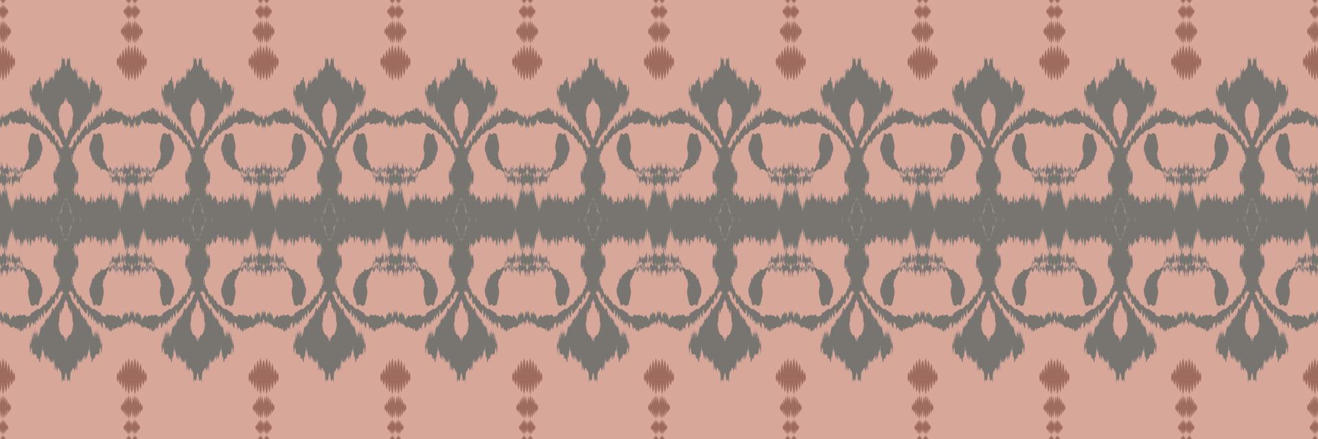 batik textil- ikat blommor sömlös mönster digital vektor design för skriva ut saree kurti borneo tyg gräns borsta symboler färgrutor bomull