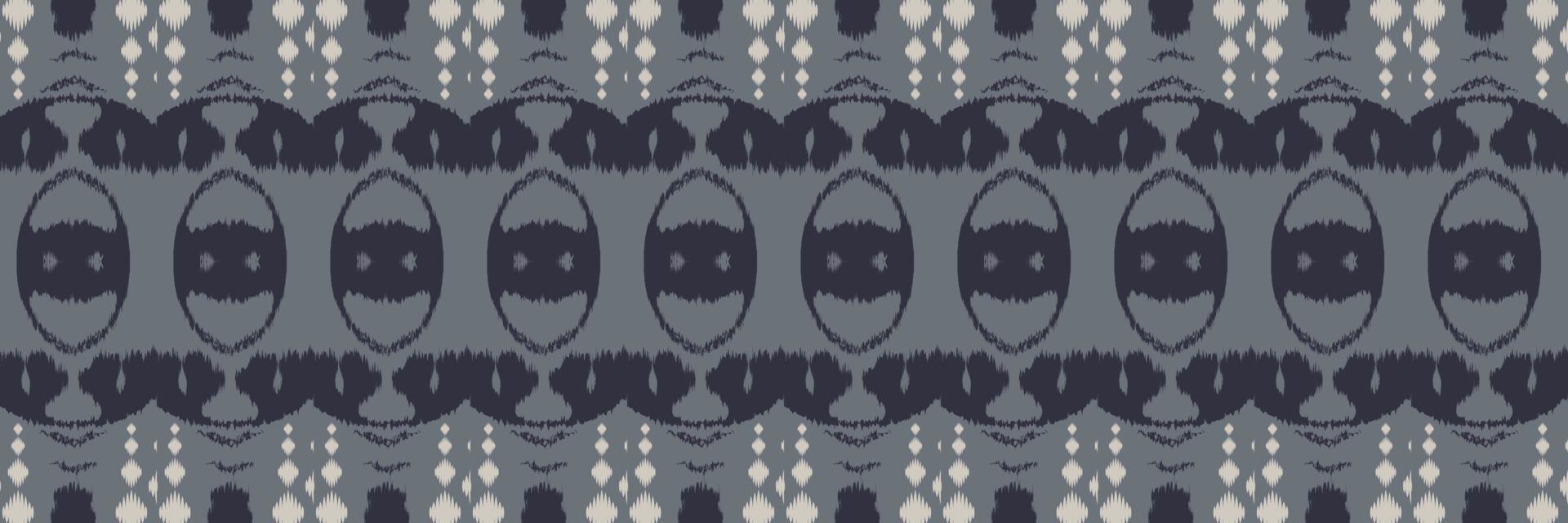 Batik Textil Ikat Azteken nahtloses Muster digitales Vektordesign für Print Saree Kurti Borneo Stoffrand Pinselsymbole Musterdesigner vektor