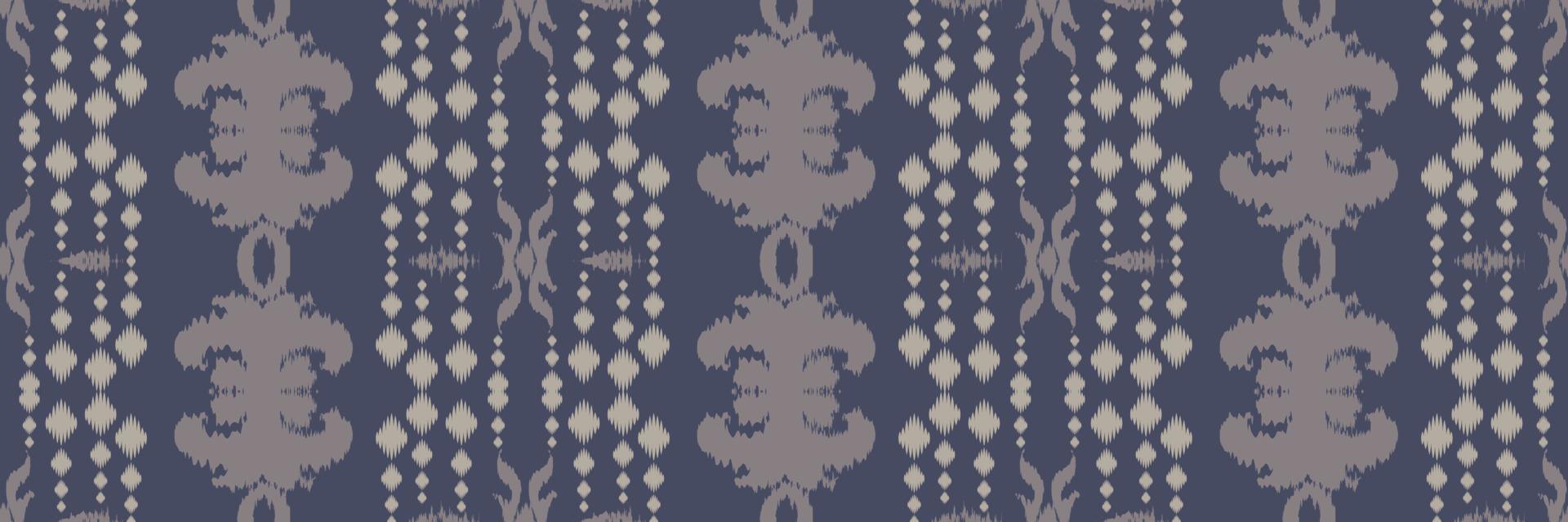 Batik-Textil Ikat oder Ikat Chevron nahtloses Muster digitales Vektordesign für den Druck Saree Kurti Borneo Stoffrand Pinselsymbole Musterdesigner vektor