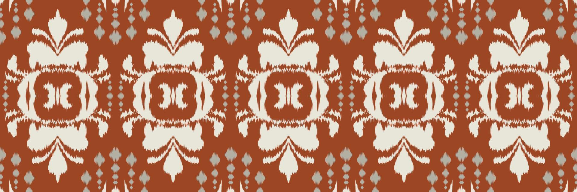 ikat blommig stam- korsa sömlös mönster. etnisk geometrisk batik ikkat digital vektor textil- design för grafik tyg saree mughal borsta symbol strängar textur kurti kurtis kurtas