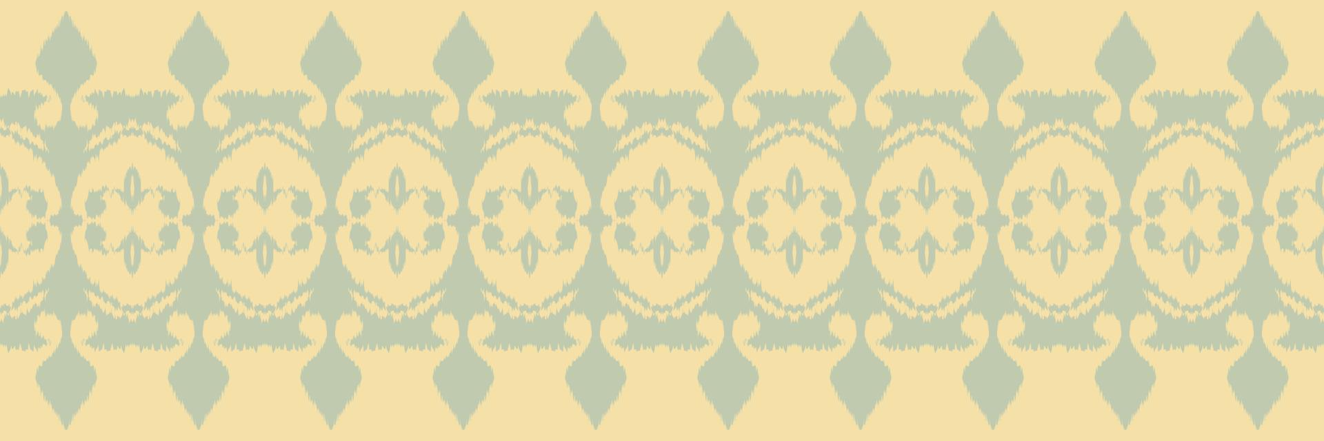 Batik-Textil-Ikat-Blume, nahtloses Muster, digitales Vektordesign für den Druck, Saree, Kurti, Borneo, Stoff, Grenze, Pinsel, Symbole, Muster, stilvoll vektor
