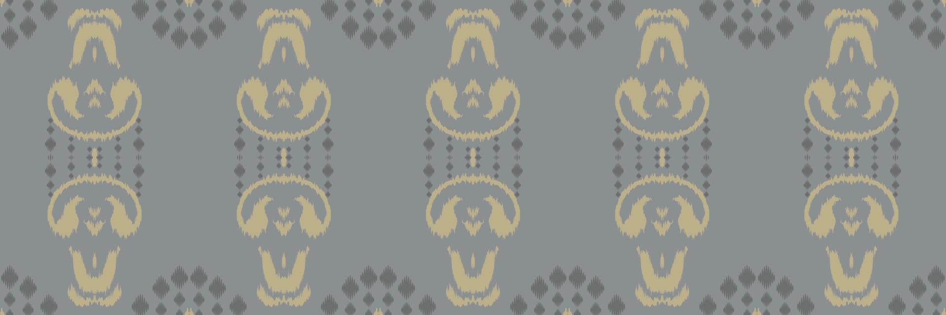 Batik-Textilmotiv Ikat-Streifen nahtloses Muster digitales Vektordesign für den Druck Saree Kurti Borneo Stoffrand Pinselsymbole Muster stilvoll vektor